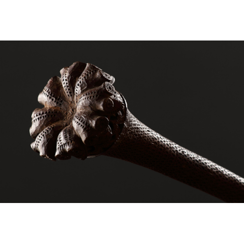Polynesian Austral Islands Exceptionally Tall Ceremonial Paddle